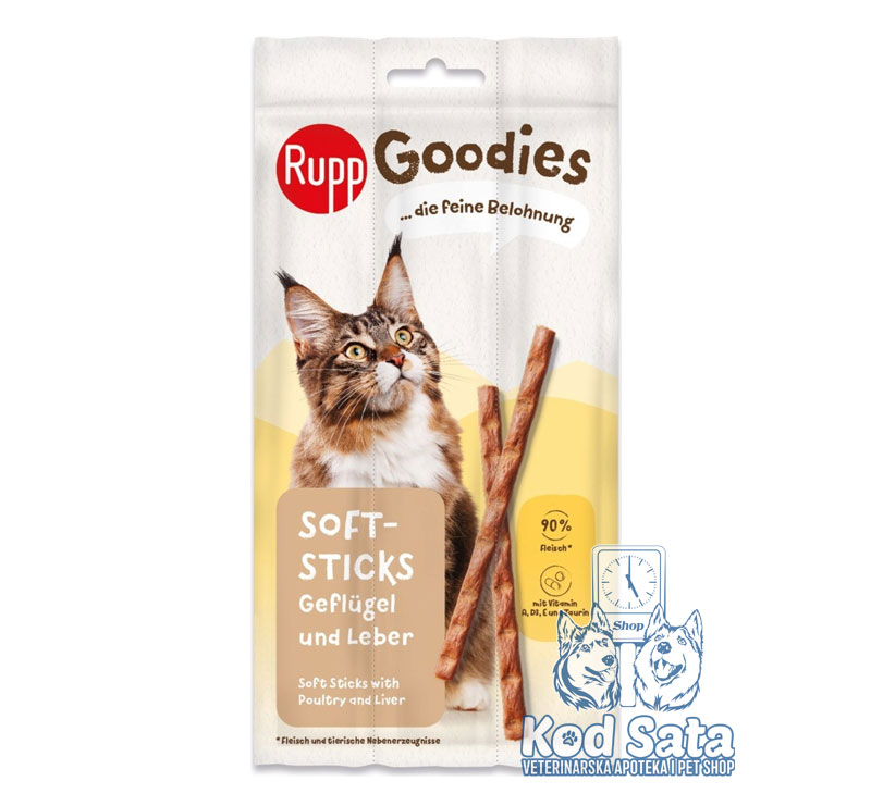 Rupp Sticks, Poslastice Za Mačke 6kom