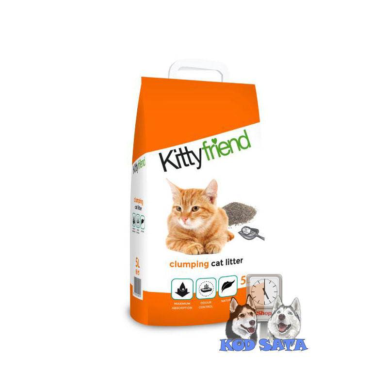 Sanicat KittyFriend Clumping Posip 10l