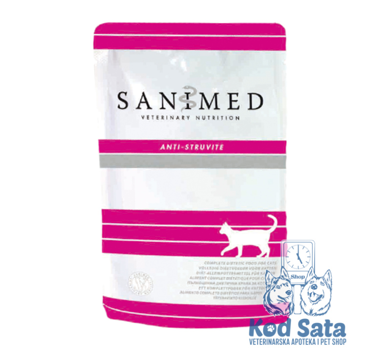 Sanimed Anti-Struvivite Sosić, Za Mačke Za Struvitne Kamence 100g