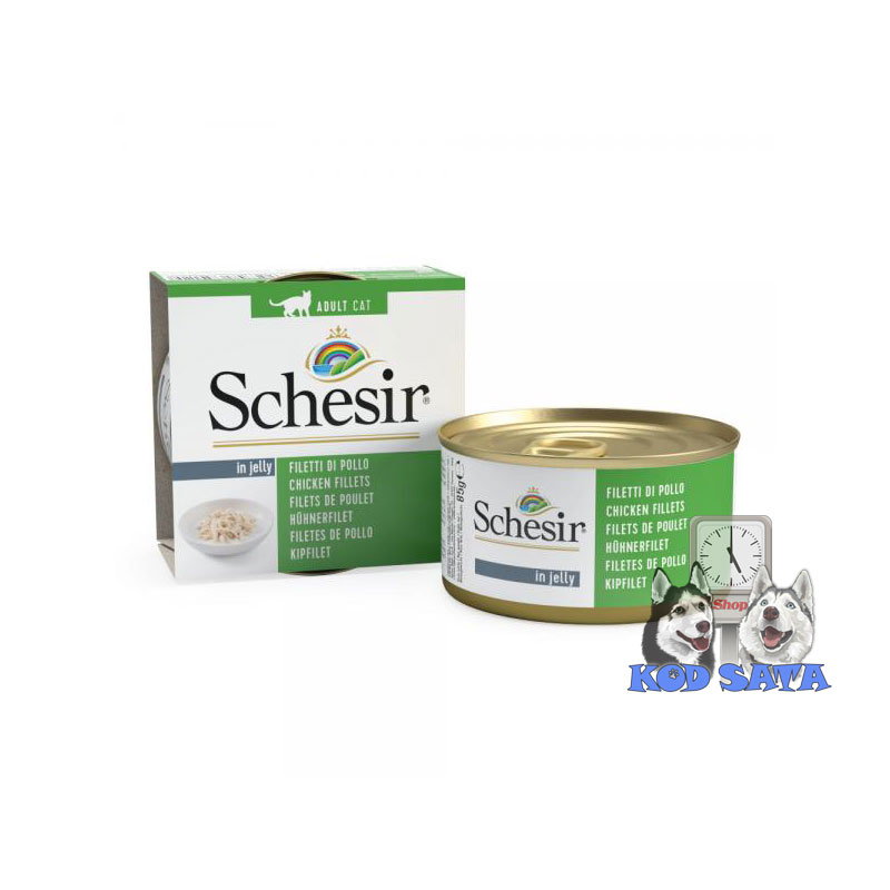 Schesir Cat Piletina Fileti U Želeu (85g x 6)
