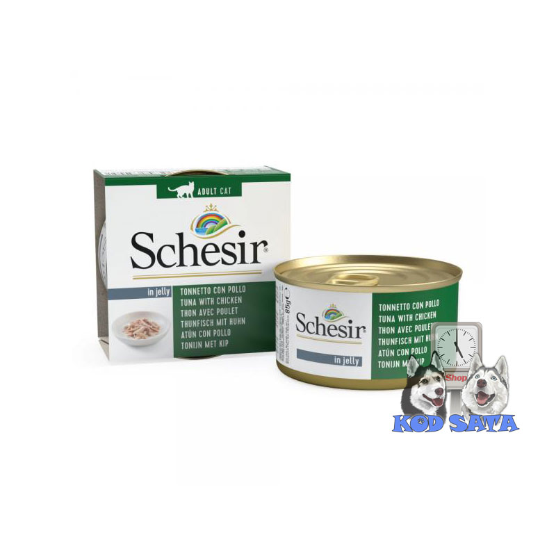Schesir Cat Tunjevina i Piletina 85g