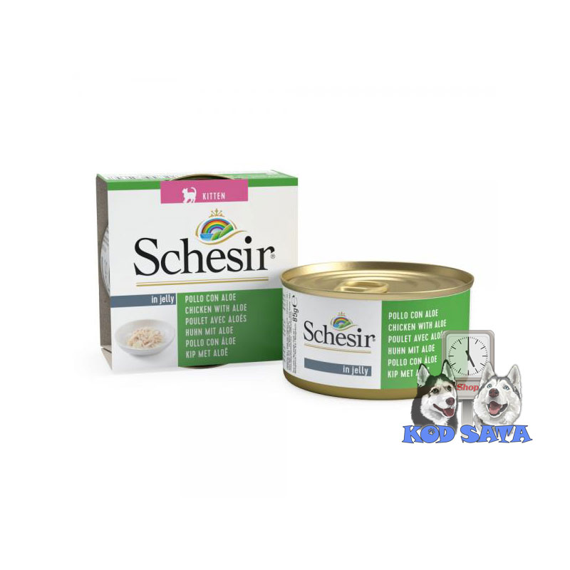 Schesir Kitten Piletina Sa Alojom (85g x 6)
