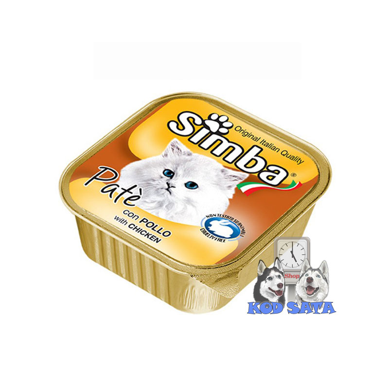 Simba Pašteta Za Mačke Piletina 16x100g