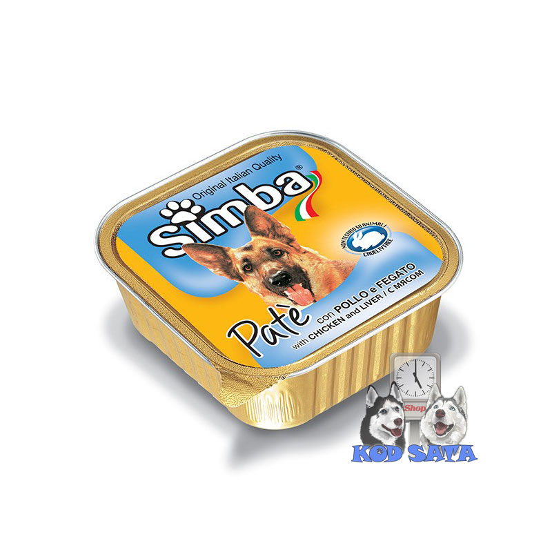 Simba Pašteta Za Pse Piletina i Ćuretina 9x300g 