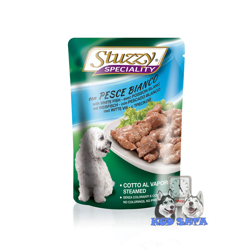 Stuzzy Speciality Dog Bela Riba (100g x 6)