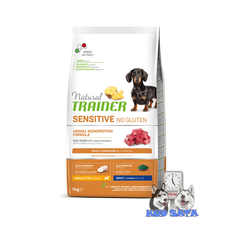 Trainer Natural Sensitive Toy&Small Hrana Za Male Pse Jagnjetina