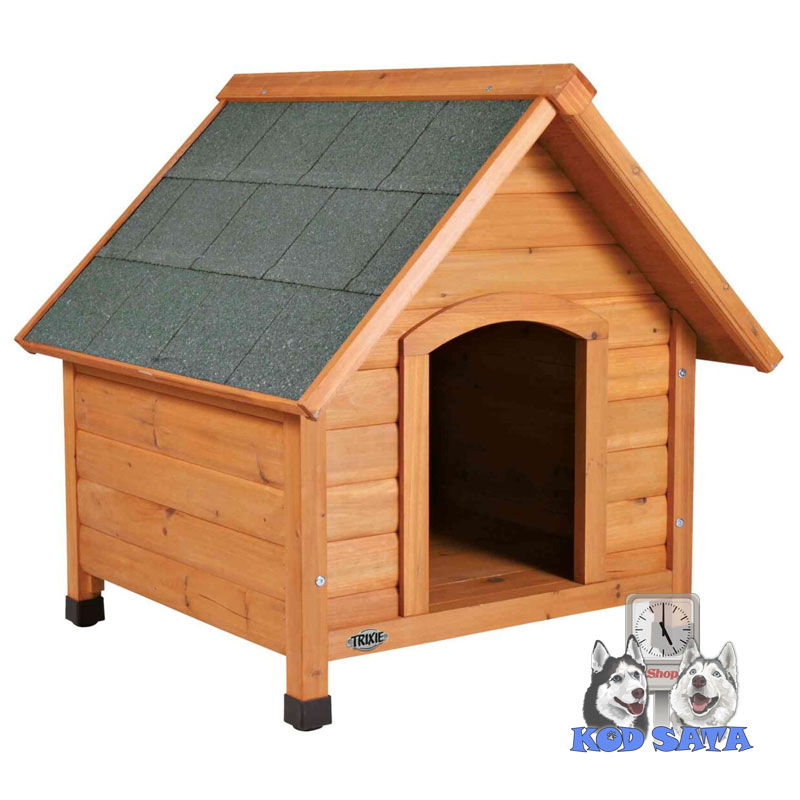 Trixie Drvena Kućica Za Pse Sa Kosim Krovom