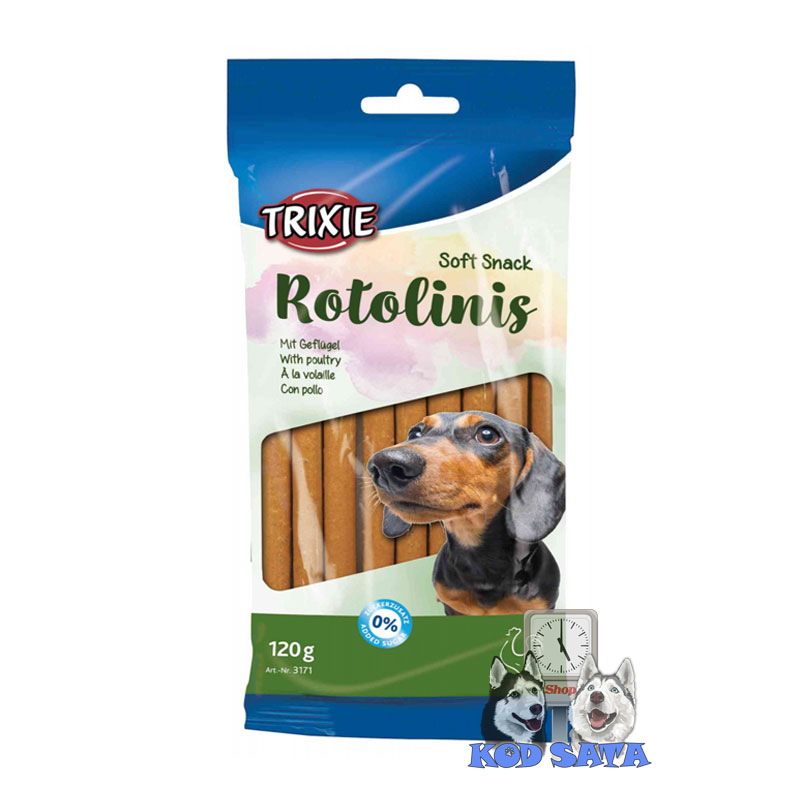 Trixie Rotolinis Živina Poslastica Za Pse 120g