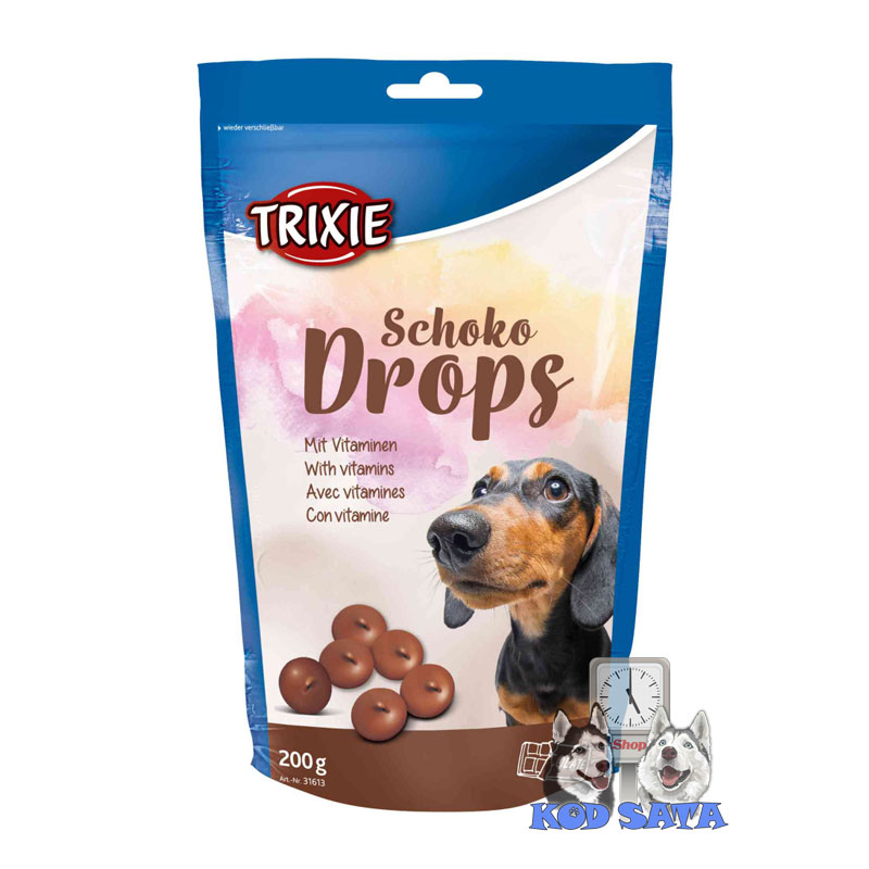 Trixie Schoko Drops Čokoladne Bombone Za Pse 200g