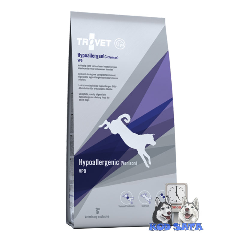 Trovet Veterinarska Dijeta Za Pse, Hypoallergenic Divljač