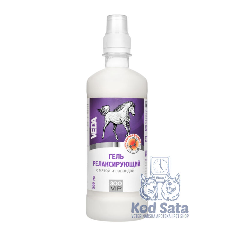 VEDA Relaksirajući Gel, Nana i Lavanda 500ml
