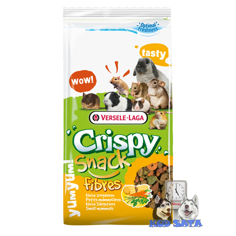 Versele Laga Crispy Snack Fibres Za Glodare 650g