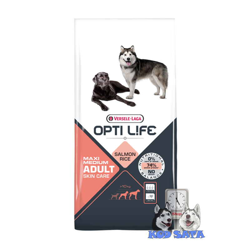 Versele Laga Opti Life Adult Skin Care Medium&Maxi 12,5kg