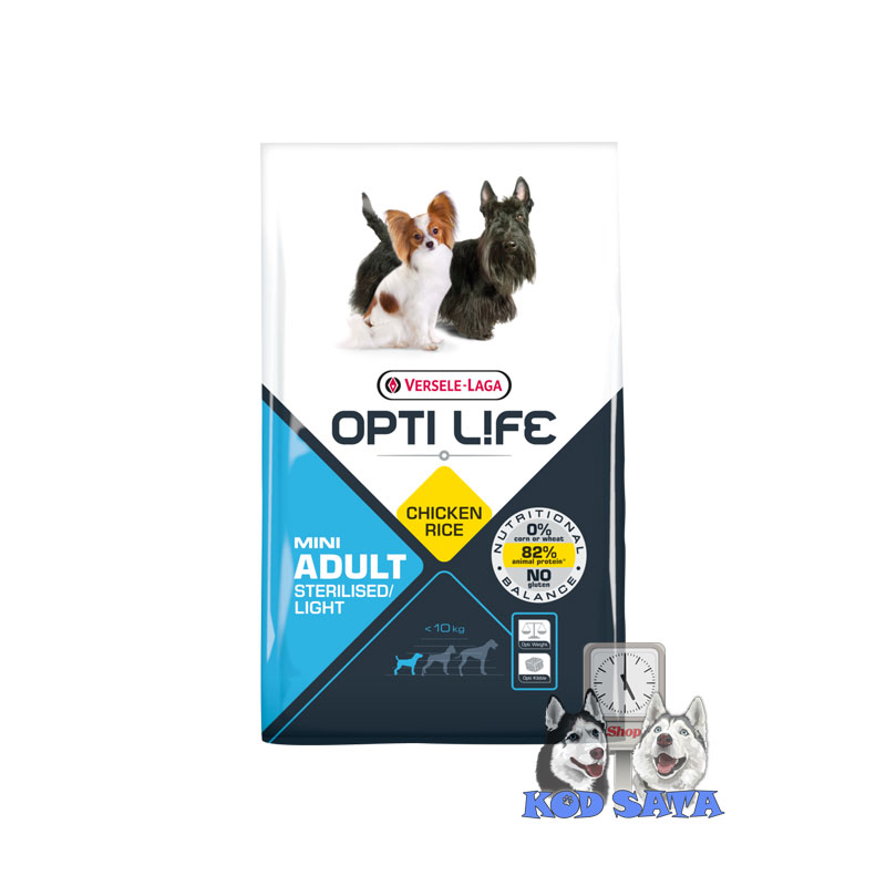 Versele Laga Opti Life Adult Sterilised&Light Mini