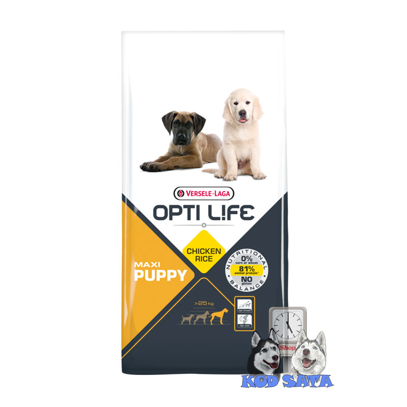 Versele Laga Opti Life Puppy Maxi 12,5kg