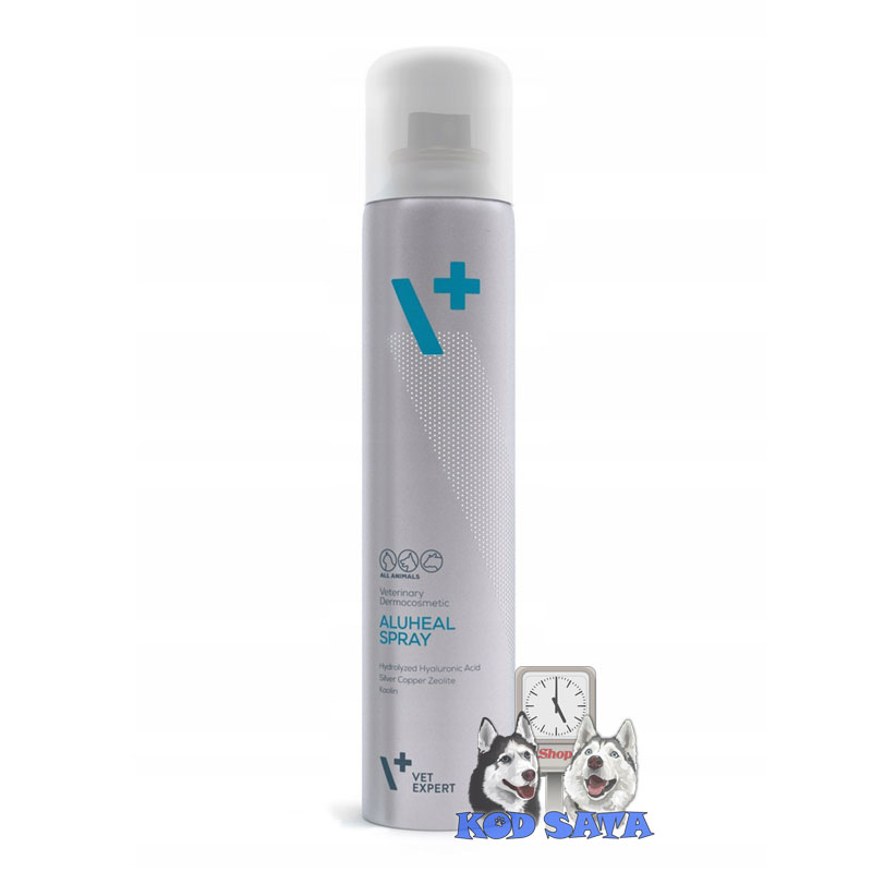 Vet Expert AluHeal Sprej Za Regeneraciju Rana, Za Pse i Mačke 200ml