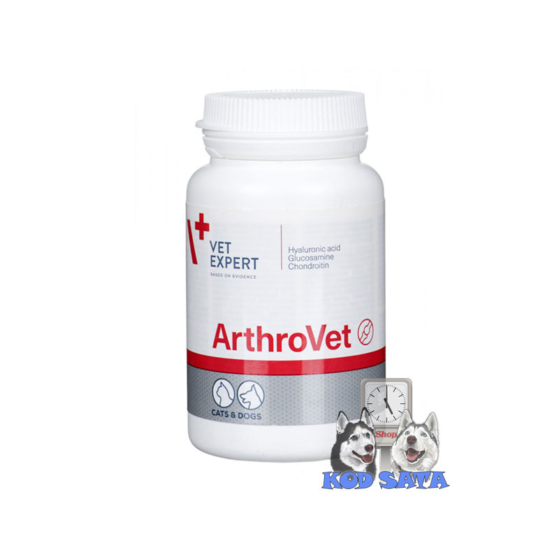 Vet Expert ArthroVet Za Podršku Zglobovima, Za Pse i Mačke 60tbl.