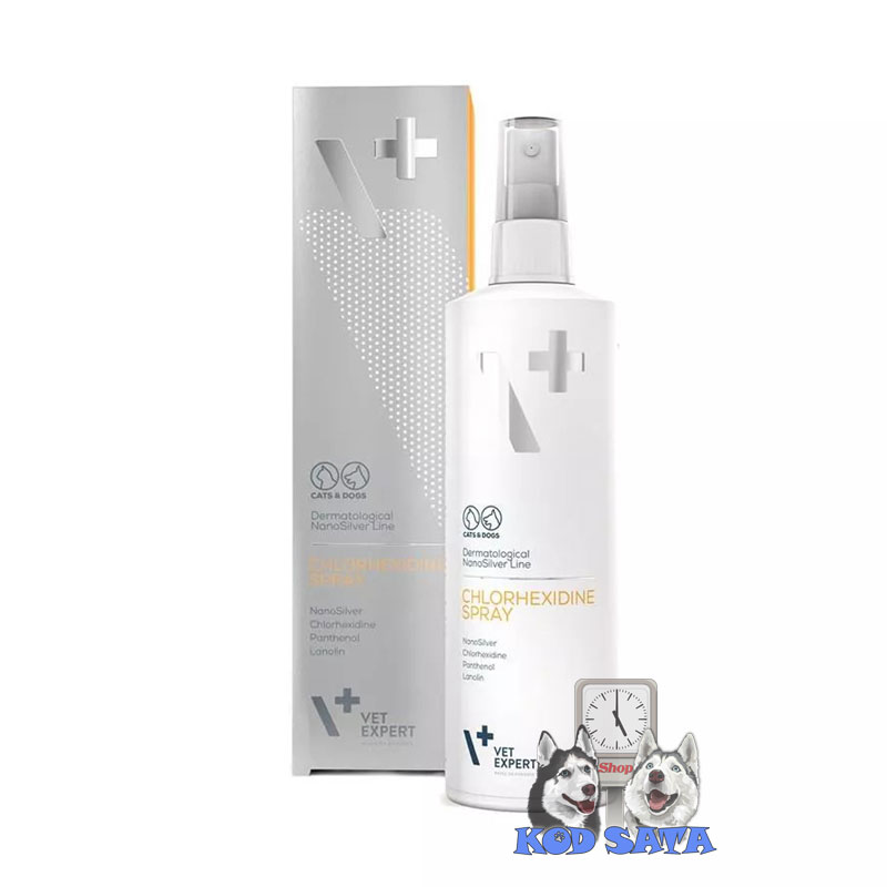 Vet Expert Chlorhexidine Antiseptik Sprej Za Pse i Mačke 100ml