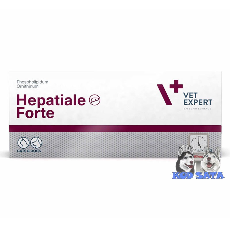 Vet Expert Hepatiale Forte, Podrška Jetri Za Pse i Mačke 40tbl.