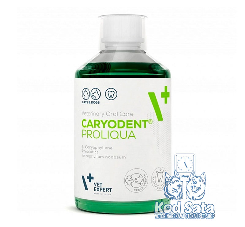 Vet Expert Tečnost Za Zube Caryodent, Za Pse i Mačke 250ml