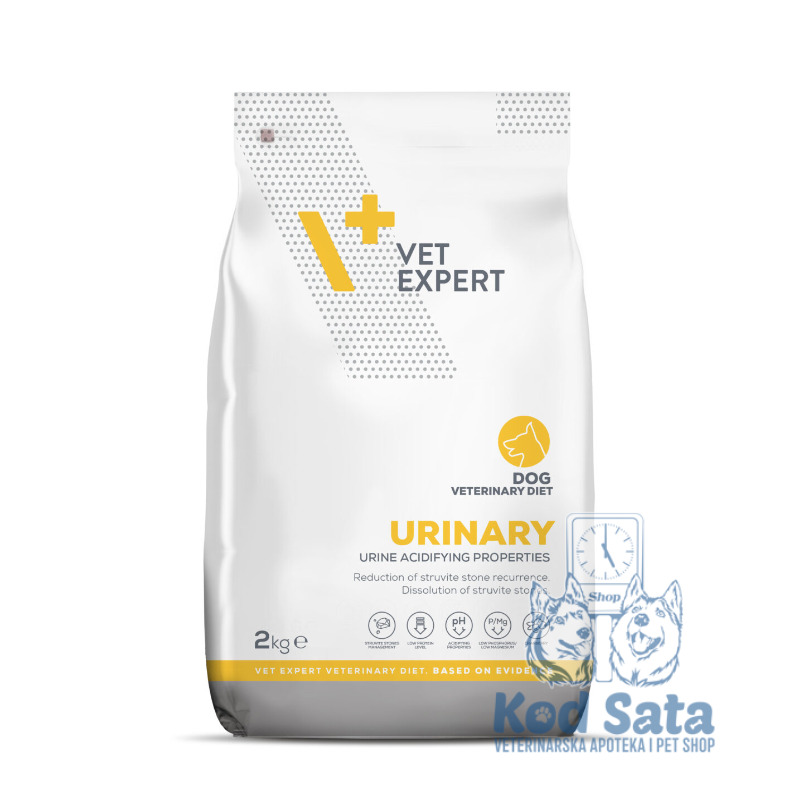 Vet Expert Urinary, Vet. Hrana Za Pse, Nega Urinarnog Trakta 2kg