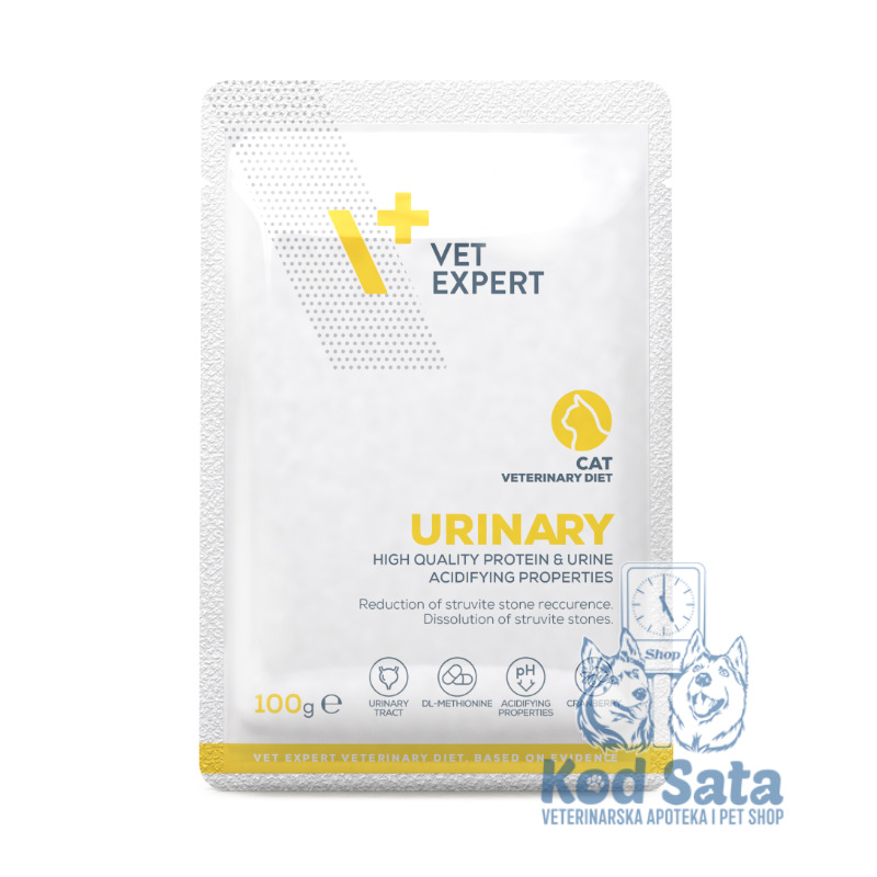 Vet Expert Urinary, Vet. Vlažna Hrana Za Mačke Za Negu Urinarnog Trakta