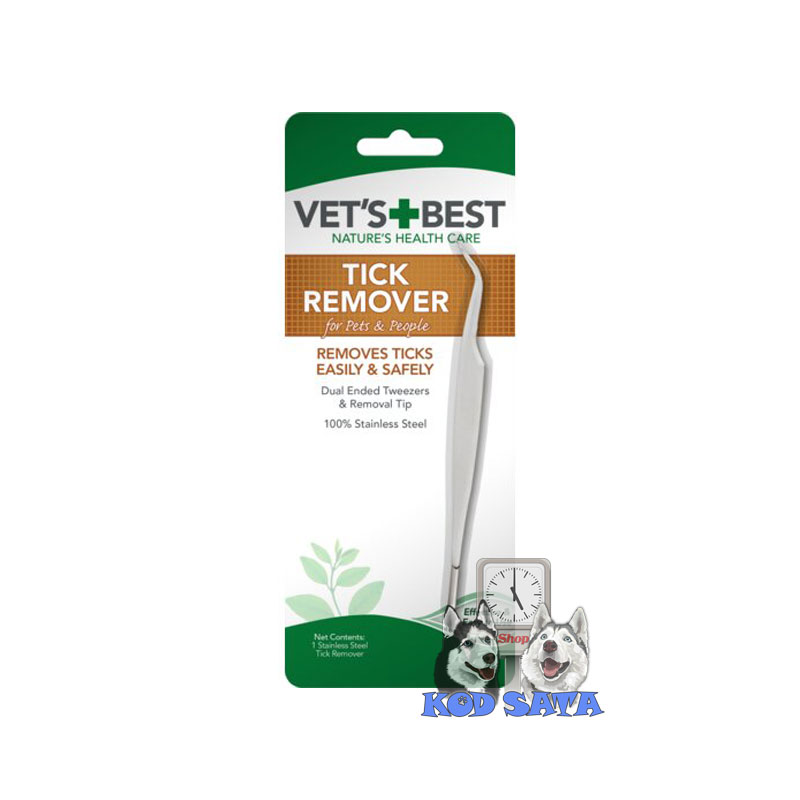 Vet's Best Metalna Pinceta Za Vađenje Krpelja
