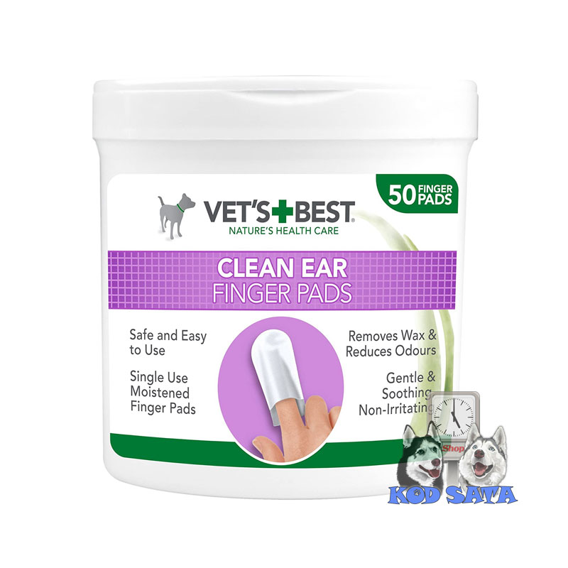 Vet's Best Naprstak Za Čišćenje Ušiju 50kom