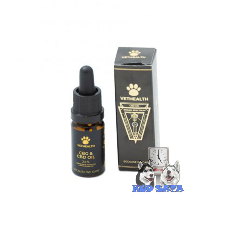Vethealth CBD Ulje, Kapi Za Pse i Mačke 24%