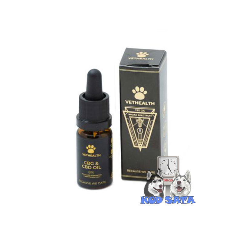 Vethealth CBD Ulje, Kapi Za Pse i Mačke 8%