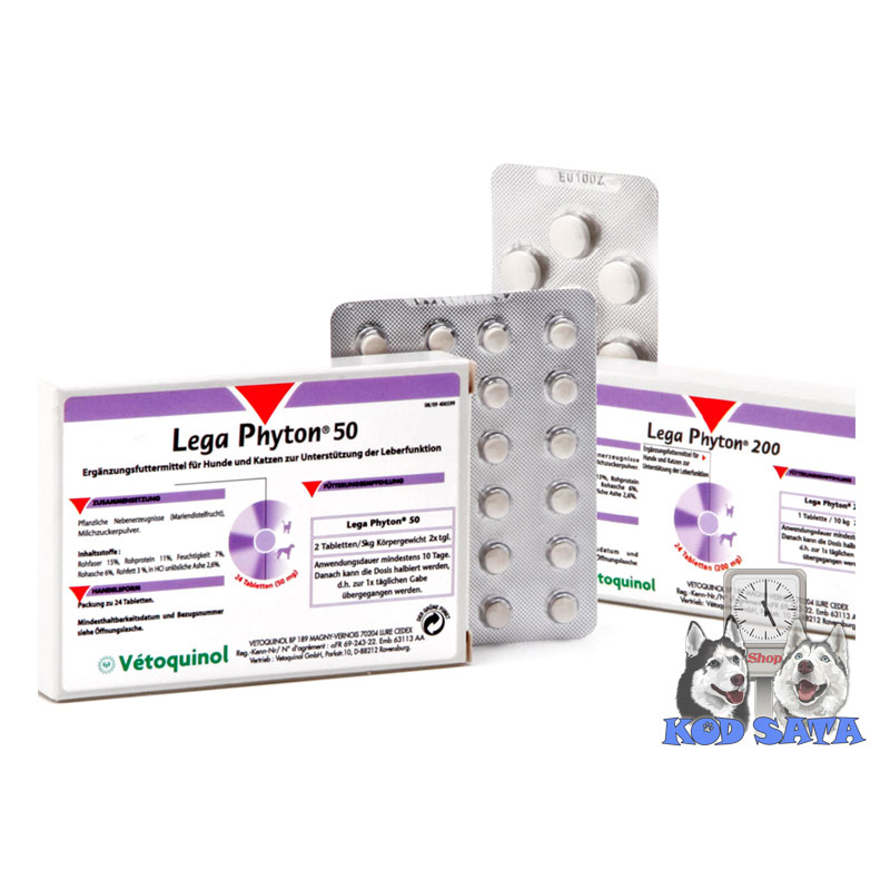 Vetoquinol LegaPhyton Preparat Za Zaštitu Jetre, Za Pse i Mačke 