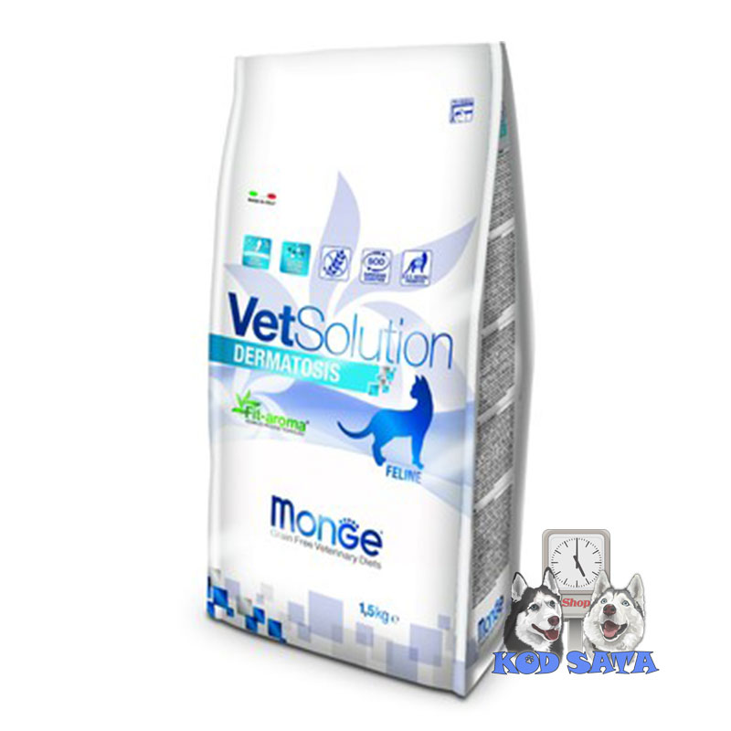 VetSolution Dermatosis Dijeta Za Mačke Sa Kožnim Problemima 