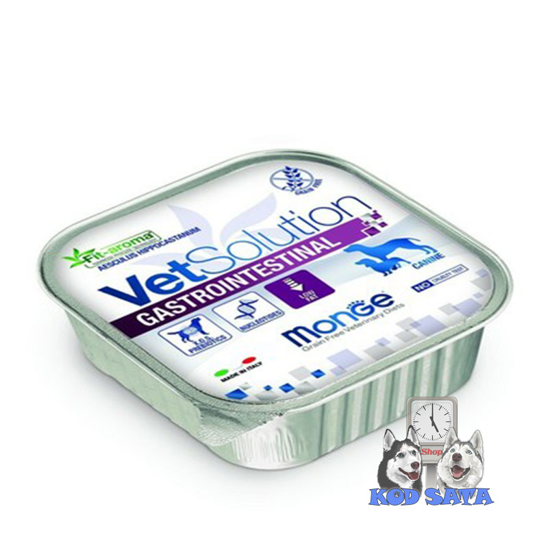 VetSolution Gastrointestinal Pašteta Za Pse Sa Stomačnim Problemima 12x150g