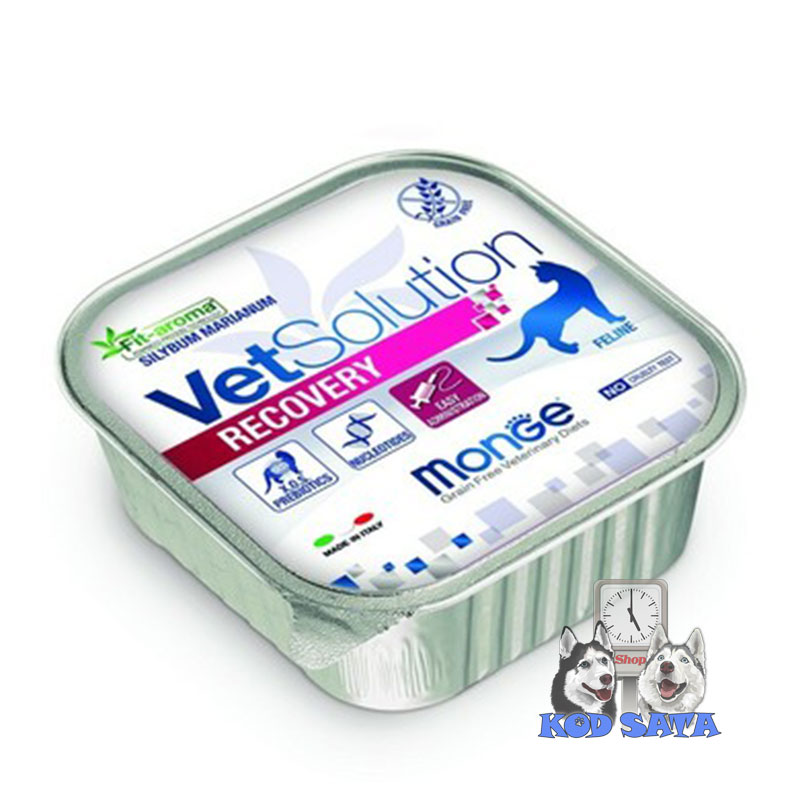 VetSolution Recovery Pašteta Za Mačke Za Oporavak 12x100g