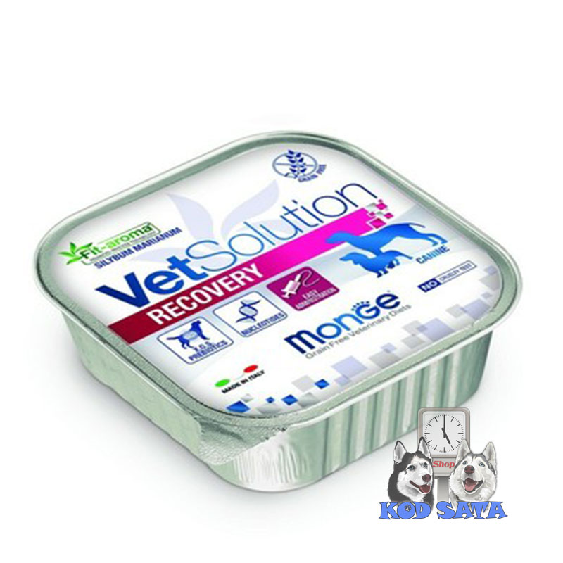 VetSolution Recovery Pašteta Za Pse Za Oporavak 12x150g