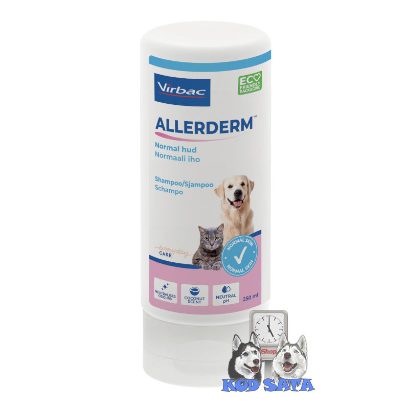 Virbac Allerderm Fiziološki Šampon Za Pse I Mačke 250ml