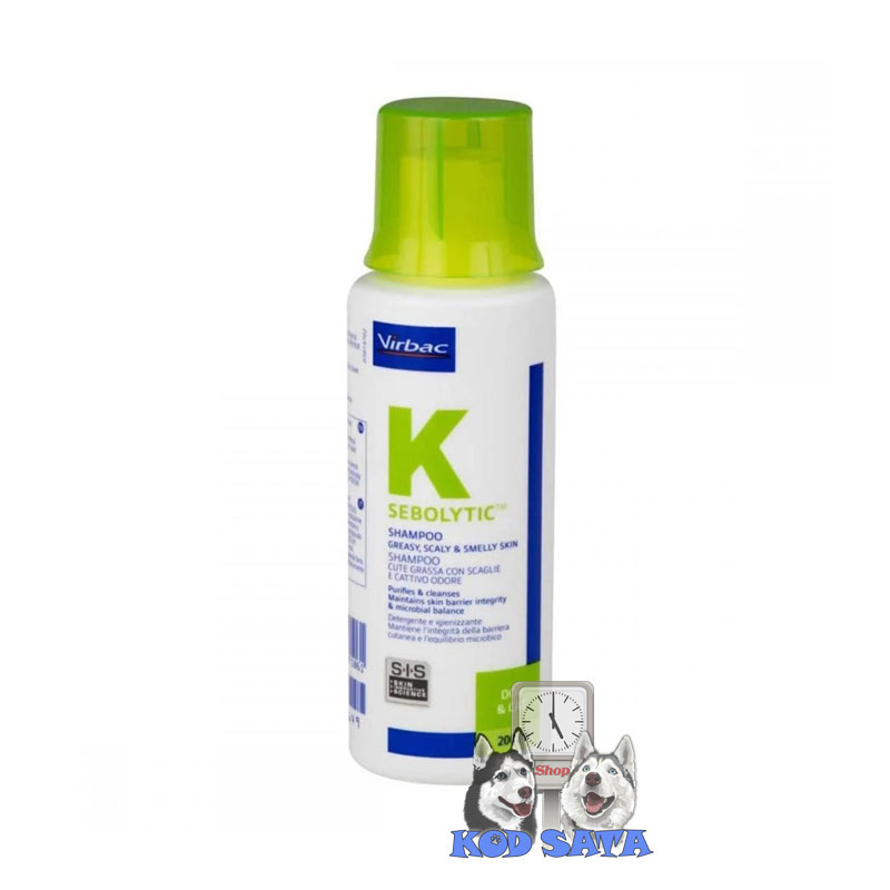 Virbac Sebolytic Šampon Za Pse i Mačke Protiv Perutanja Kože 200ml