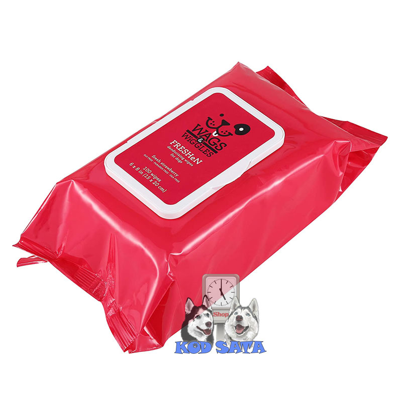 Wags&Wiggles Freshen Osvežavajuće Vlažne Maramice Za Pse 100kom